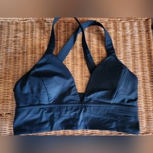Green Lululemon sports bra size 10